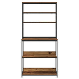 Kitchen Shelf Old Wood 80 x 40 x 168 cm Engineered Wood 883890