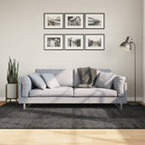 Shaggy Rug PAMPLONA High Pile Modern Anthracite 160x230 cm 375193