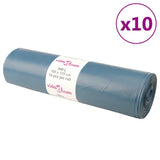 Bin Bags 100 pcs Blue 240 L 155347