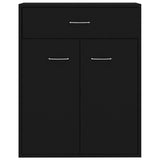 Sideboard Black 60x30x75 cm Engineered Wood 800712