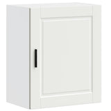 Kitchen Wall Cabinet Porto White Engineered Wood 854037