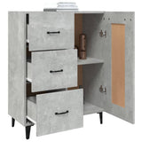 Sideboard Concrete Grey 69.5x34x90 cm Engineered Wood 812235
