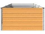 Raised Garden Bed Natural 240 x 80 x 55 cm cold-rolled steel 8006406
