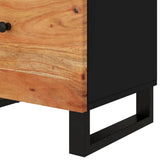 Bedside Cabinet 50x33x60 cm Solid Wood Acacia&Engineered Wood 350669