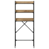 Washing Machine Shelf with Shelf Artisan Oak 67 x 25 x 163 cm 883551