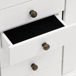 Jewellry Case with Mirror MDF 25x13.5x34 cm 245753