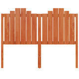 Headboard Wax Brown 135 cm Solid Wood Pine 844283