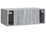 Wall-Mounted TV Cabinet Grey Sonoma 59.5 x 31 x 30 cm 898371