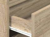 Cabinets with 2 Drawers 2 pcs Sonoma Oak 60x31x40 cm Engineered Wood 858826