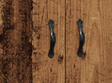 Sideboard Old Wood 69,5x34x90 cm Engineered Wood 857177