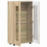 Sideboard FLORIN Sonoma Oak 55.5 x 29 x 100 cm Engineered Wood 880253