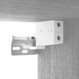Bathroom Furniture Set Grey Sonoma Engineered Wood 3152874