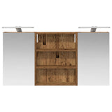 Bathroom Cabinet Set 3 pcs 100 x 10.5 x 50 cm Engineered wood 3403694