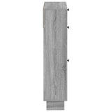 Shoe Cabinet EDE 78 x 24 x 103 cm Engineered Wood Grey Sonoma 896001
