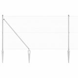 Welded Wire Fence with Spikes 25 x 1 m 3351964