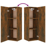 8 Piece TV Cabinet Set Smoked Oak Engineered Wood 3114299