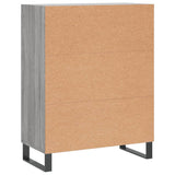 Sideboard Grey Sonoma 69.5x34x90 cm Engineered Wood 827946