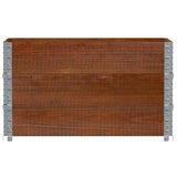 Pallet Collars 3 pcs Brown 100x50 cm Solid Wood Pine 3295373