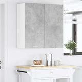 Hanging Cabinet Concrete Grey 80 x 31 x 80 cm Engineered Wood 884285