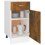 Drawer Bottom Cabinet Lyon Smoked Oak 40x46x81.5 cm Engineered Wood 815570