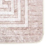 Rug Washable 80x300 cm Beige 337941
