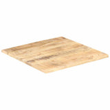 Table Top Solid Mango Wood 25-27 mm 70x70 cm 286027