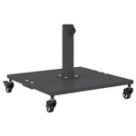 Outdoor Umbrella Base Dark grey 45 x 45 x 31 cm Steel 42009950