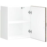 Kitchen Wall Cabinet Kalmar Smoked Oak Engineered Wood 853567