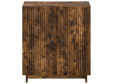 Shoe Cabinet EDE 59.5 x 39.5 x 90 cm Engineered Wood Smoked Oak 895990