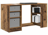 Desk with Drawer Old Wood 100 x 40 x 75 cm Engineered Wood 8000458