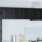 Wall Cabinet PORTO Black 40 x 31 x 40 cm Engineered Wood 885227