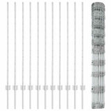 Wild Fence with Posts 25 x 1.2 m 3337122