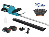 20" Cordless Hedge Trimmer, 18V Electric Hedge Cutter with 51cm Dual Action Blade, 2 x 4000mAh T3398P377565
