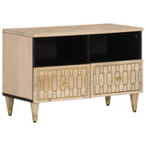 TV Cabinet 70x33x46 cm Solid Wood Mango 358249