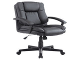 Office Chair, Computer Desk Chair, Mid Back Executive Chair with Adjustable Height and Swivel T3398P330432
