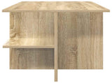 Coffee Table Sonoma Oak 87 x 50 x 45 cm Engineered Wood 8001057