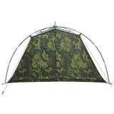 Tunnel Tent Camouflage 4-Person 185T Polyester with PU Coating 42019361