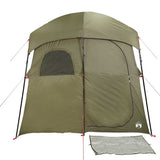 Shower Tent 2-Person Olive Green Waterproof 4009536