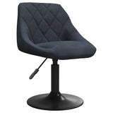 Swivel Dining Chairs 2 pcs Dark Grey Velvet 335328