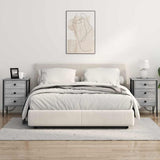 Bedside Cabinet with Drawer 2 pcs Grey Sonoma 42 x 41 x 61 cm 859487