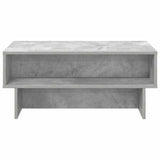 Coffee Table Concrete Grey 80 x 46 x 35 cm Engineered Wood 8000223