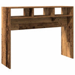 ZNTS Console Table Old Wood 105x30x80 cm Engineered Wood 856622