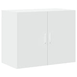 Highboard White 80x42.5x249 cm Engineered Wood 3281364
