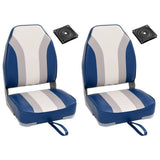 Foldable Boat Chairs 2 pcs High Backrest 3284303