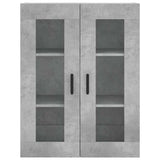 Wall Mounted Cabinet Concrete Grey 69.5x34x90 cm 828488