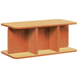 Coffee Table Wax Brown 80 x 39.5 x 33.5 cm Solid pine wood 873522