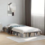 Bed Frame without Mattress Concrete Grey 100x200 cm 3280513