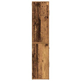 Highboard with Drawer Old wood 80 x 33 x 150 cm Engineered wood 3334340