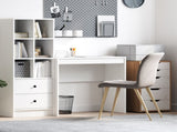 Desk White 80 x 40 x 76 cm 869386