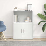 Bookcase White 60x24x85 cm Engineered Wood 860409